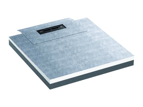 Dallmer Schallsch.-Duschelement DallFlex Wall, DN 50, 1,2 x 1,2 m, 540263