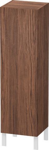 Duravit L-Cube Halbhochschrank Nussbaum dunkel Matt 400x363x1320 mm - LC1178L2121
