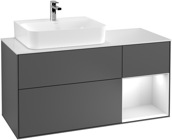 Villeroy & Boch Waschbeckenunterschrank Finion G15 1200x603x501mm m Bel FK/RE/AP: HJ/HB/2