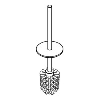 GROHE Ersatzbürste 40951 GROHE Ersatzbürste 40951 für Toilettenbürstengarnitur chrom, 40951000