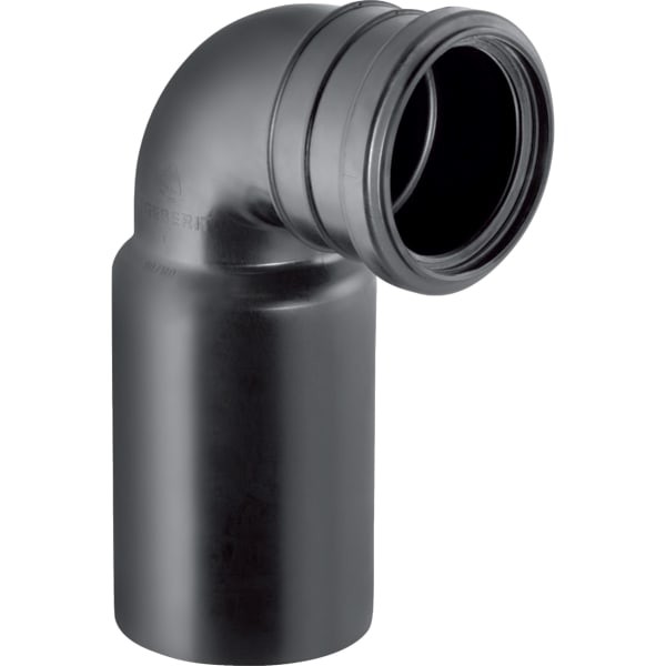 Geberit PE Wand-WC-Bogen 90 Gr DN100/90 für GIS / Duofix