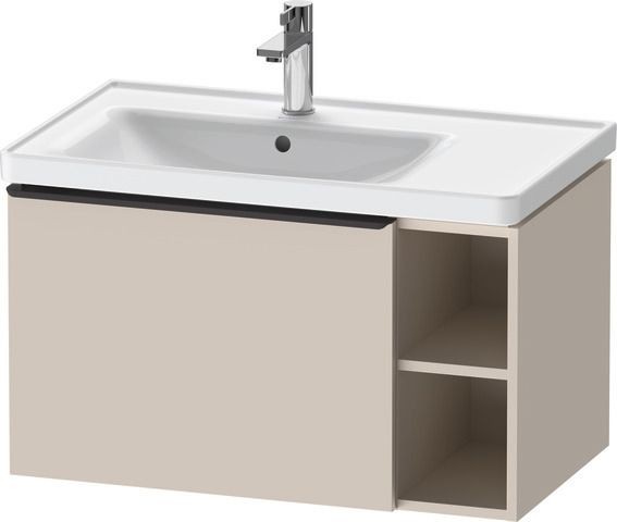 Duravit D-Neo Waschtischunterbau wandhängend Taupe Matt 784x452x440 mm - DE42580BD910000