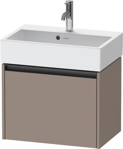 Duravit Ketho.2 Waschtischunterbau wandhängend Basalt Matt 584x390x440 mm - K25073043430000