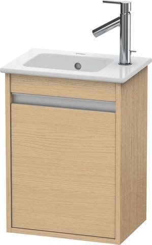 Duravit Ketho Waschtischunterbau wandhängend Natur Eiche Matt 400x285x550 mm - KT6417L3030