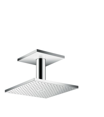 Hansgrohe Kopfbrause 250/250 1jet Axor Deckenmontage chrom, 35308000