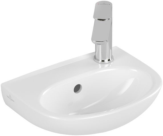 Villeroy & Boch Handwaschbecken O.novo 1 Hahnloch