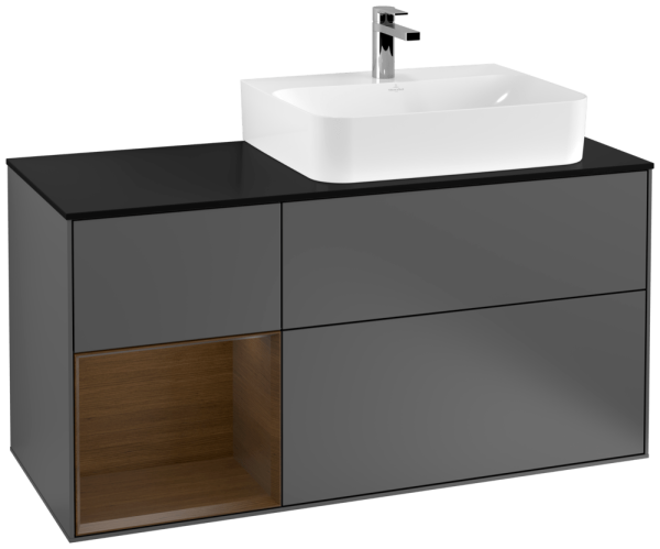 Villeroy & Boch Waschtischunterschrank Finion F14 1200x603x501mm WT rechts, F142GNGK
