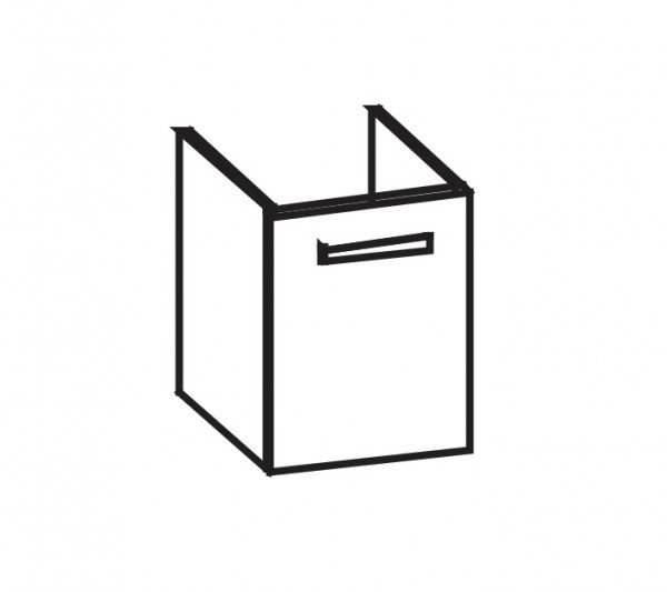 Artiqua 413 Waschtischunterschrank für 4U 223460, Sanremo Eiche quer NB, 413-WUT-K17-R-7145-428