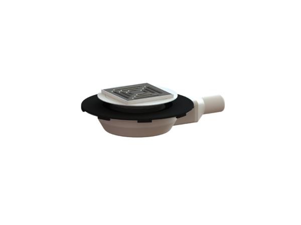 DALLMER Bodenablauf CIRCOPlan 40.1, DN 40, 120 x 120 mm