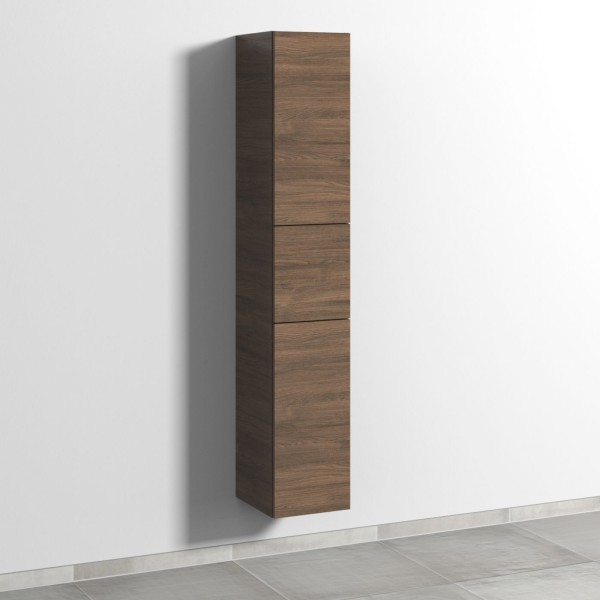 Sanipa 3way Hochschrank mit 2 Türen und 1 Auszug, Eiche-Arizona