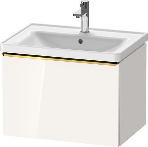 Duravit D-Neo Waschtischunterbau wandhängend Weiß Hochglanz 634x452x440 mm - DE4254034220000