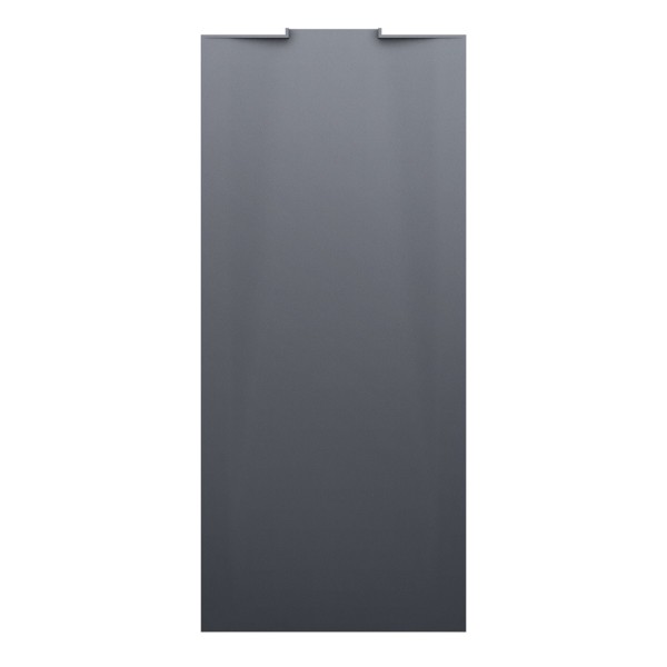 Laufen Duschwanne NIA 800x1800x38 Marbond mit Wandablauf anthrazit, H2110310780001