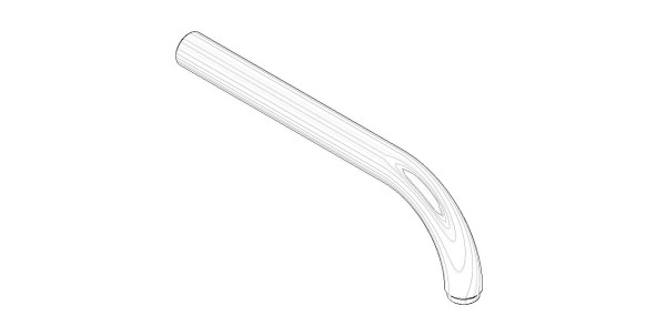 Dornbracht Auslauf Ersatzteile 04282209010 225,5 mm Weiß matt