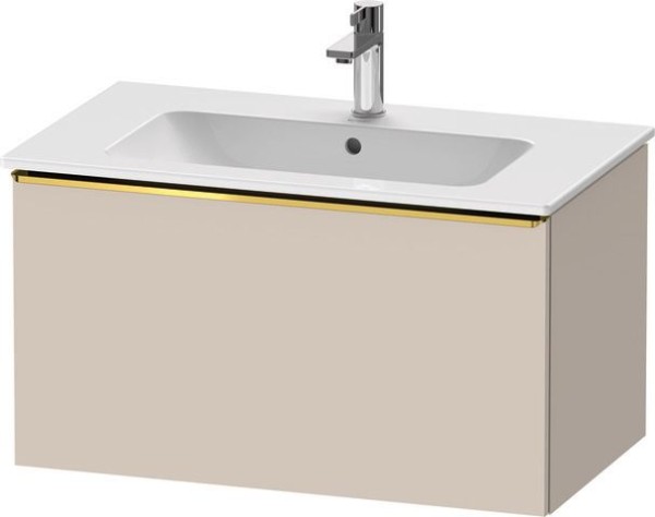 Duravit D-Neo Waschtischunterbau wandhängend Taupe Matt 810x462x440 mm - DE4262034910000
