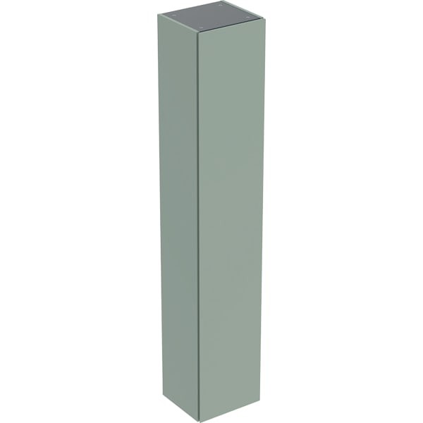 Geberit Renova Plan Hochschrank mit einer Tür: 33x180x29.8cm, salbeigrün / lackiert, 504045IK1