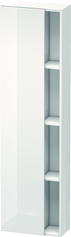 Duravit DuraStyle Hochschrank Betongrau & Weiß Matt 500x240x1800 mm - DS1248L0718