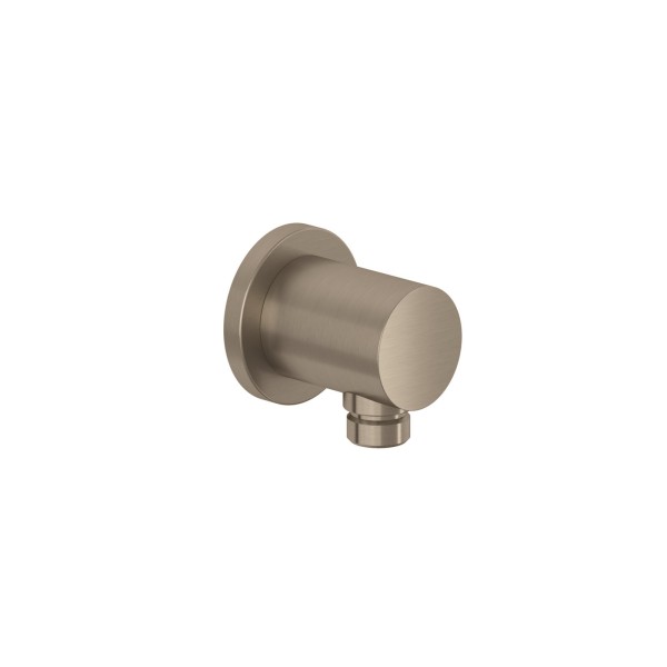 KLUDI NOVA FONTE Schlauchanschlussbogen PURISTIC eigensicher Stainless Brushed Nickel