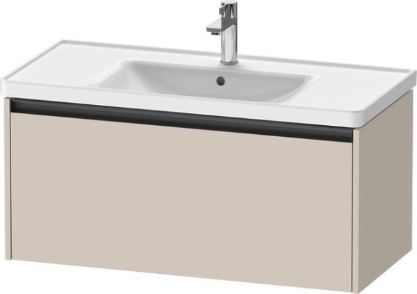 Duravit Ketho.2 Waschtischunterbau wandhängend Taupe Matt 984x455x440 mm - K25084091910000