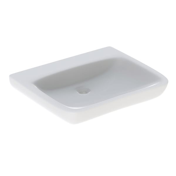 Geberit Renova Comfort Waschtisch barrierefrei 65x55cm, o. Hl., ohne Überlauf., weiss, 500914001