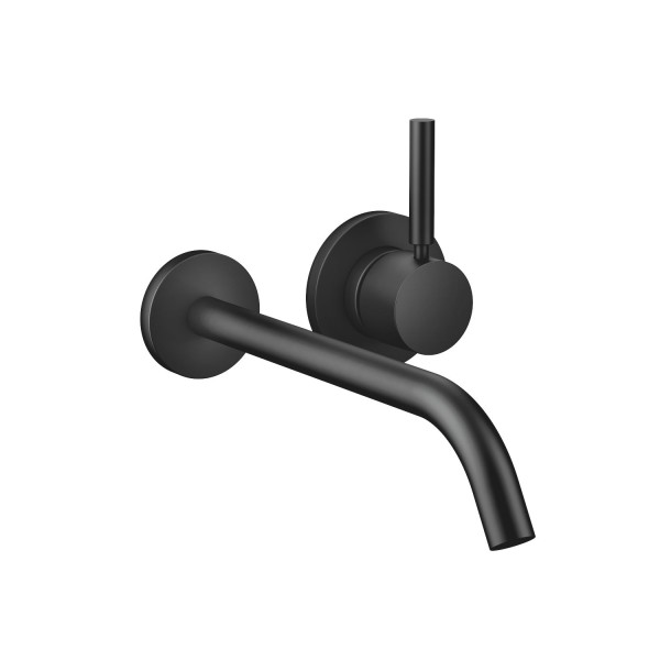 Dornbracht Waschtisch-Wand-Einhandbatterie ohne Ablaufgarnitur META 36861660 Schwarz matt