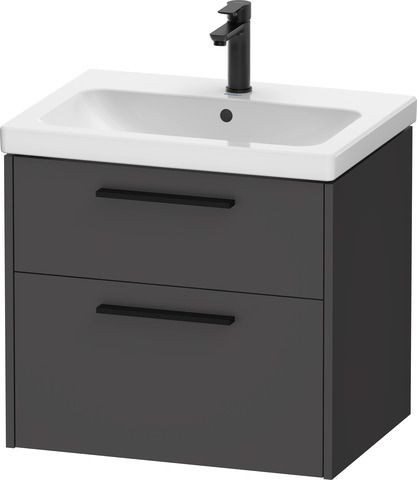 Duravit D-Code Waschtischunterschrank wandhängend Schubk. 2,