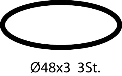 Ideal Standard O-Ring 48,00x3,00 , F961021NU