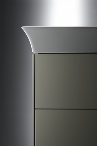 Duravit White Tulip Waschtisch Weiß Hochglanz 1055 mm - 23631000601