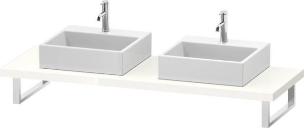 Duravit L-Cube Konsole Weiß Hochglanz 800x550x45 mm - LC103C02222