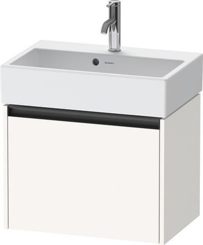Duravit Ketho.2 Waschtischunterbau wandhängend Weiß Supermatt 584x390x440 mm - K25073084840000