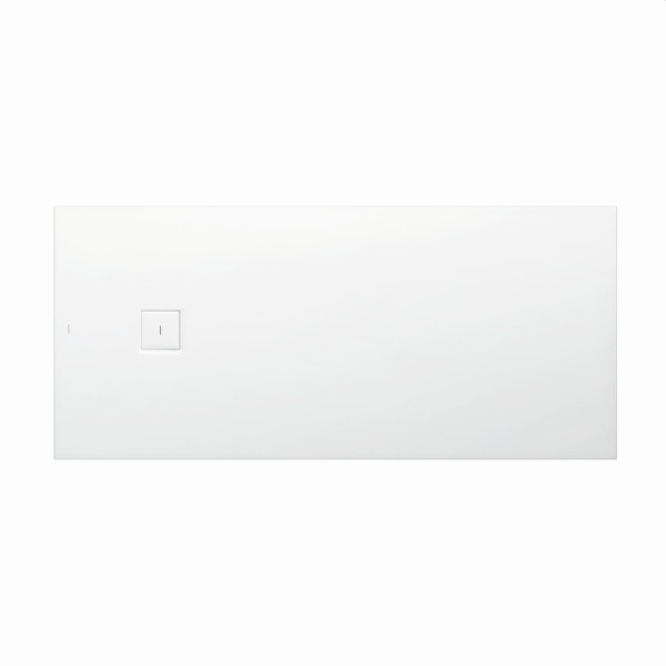 LAUFEN Duschwanne Solutions aus Marbond 2000x900x44 Ablauf seitlich Weiß, H2144440000001