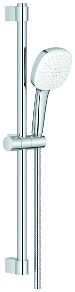 GROHE Brausestangenset Tempesta Cube 110 26904_3 600mm 2 Strahlarten WS chrom, 26904003