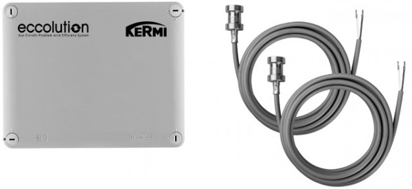 Kermi eccolution Sollwertregler ohne PLC inkl. 2 Anlegefühler, ZE00730001