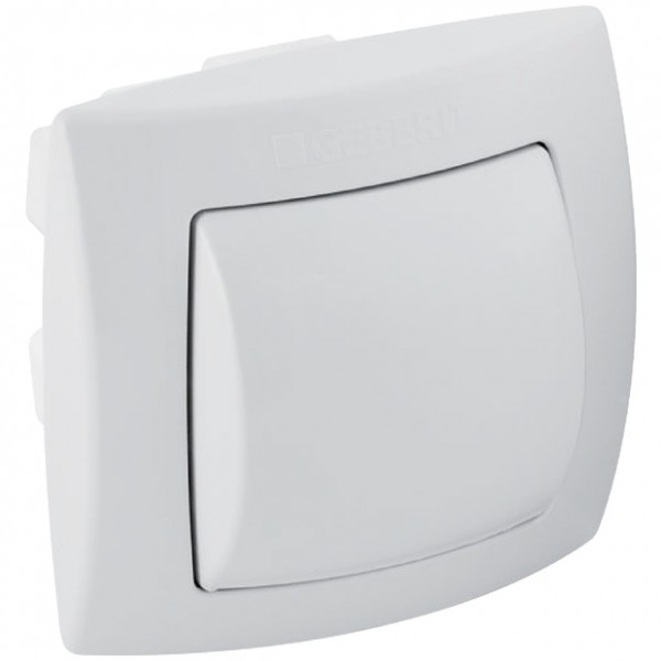 Geberit Unterputz-Handdrücker weiß-alpin für 1-Mengen-Spülung zu HyTouch WC-Steuerung