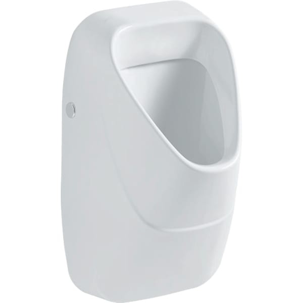 Geberit Urinal Alivio, Zulauf von hinten