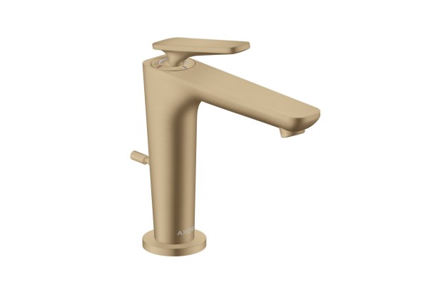 Hansgrohe Waschtischm.125 Axor Citterio C CoolStart m.Zugstangen Ablaufg. brushed bronze , 49030140