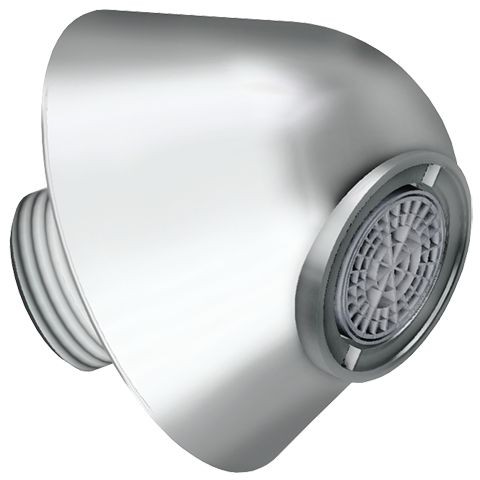 KWC Aquarotter Wandauslauf, DN15, diebst. Luftspr., Ausladung 28 mm, 50 Gr, 2000107291