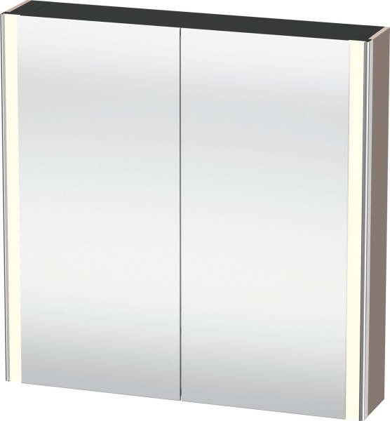 Duravit XSquare Spiegelschrank Basalt 800x155x800 mm - XS7112043432000