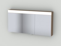 Sanipa Spiegelschrank Sanipa Spiegelschrank SD82878, Weiss-Glanz, H:680, B:1400, T:159 mm