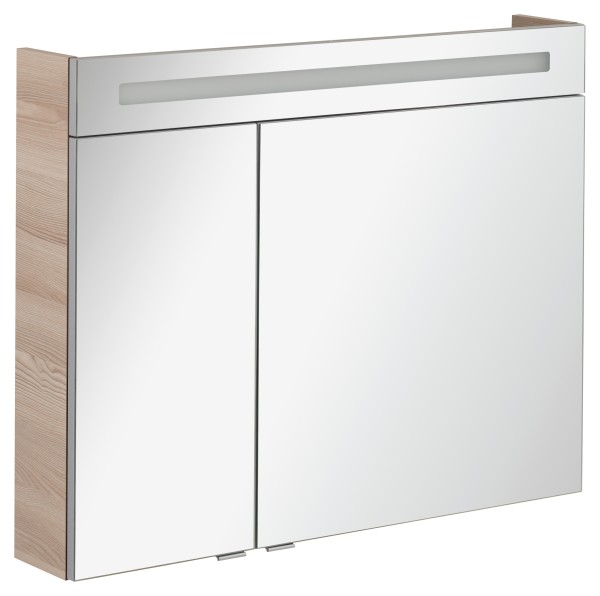 Fackelmann Spiegelschrank CL 90x71x16 EsAl,2T,LED, 82976
