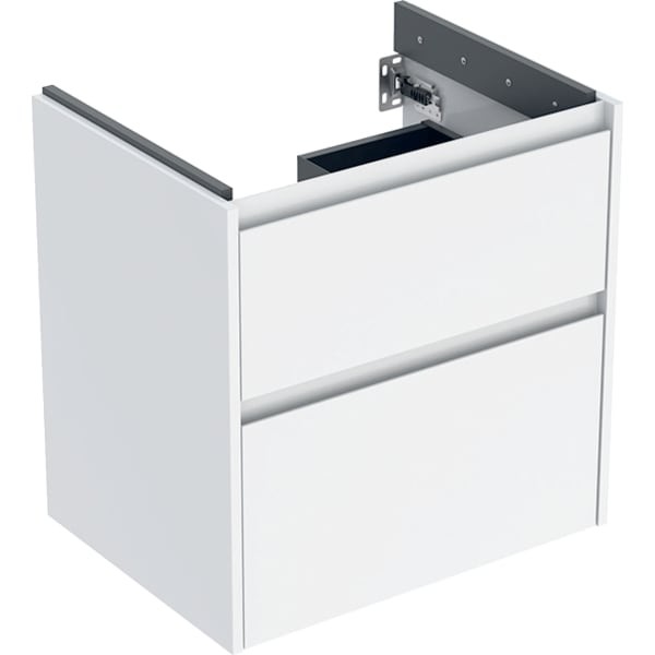 Geberit Renova Plan Unterschrank für Waschtisch, mit zwei Schubladen: 59.5x60.6x44.6cm, 504027011
