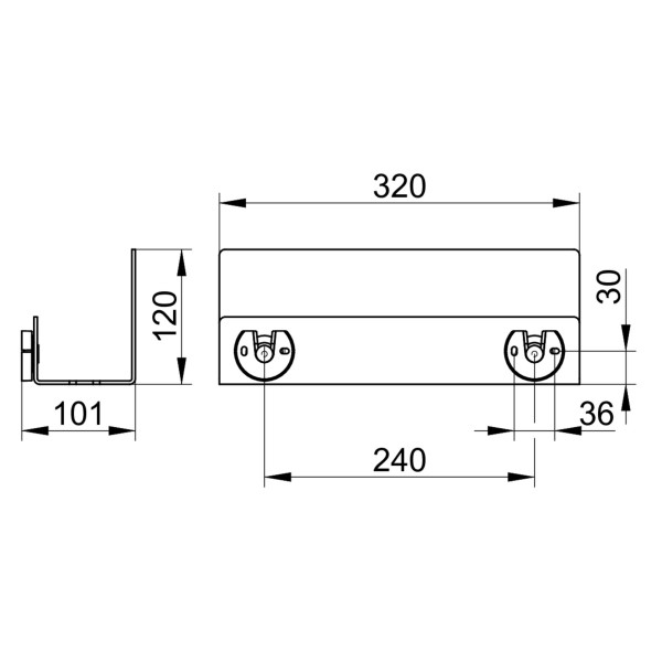 Keuco Duschablage 24952, 24952510000