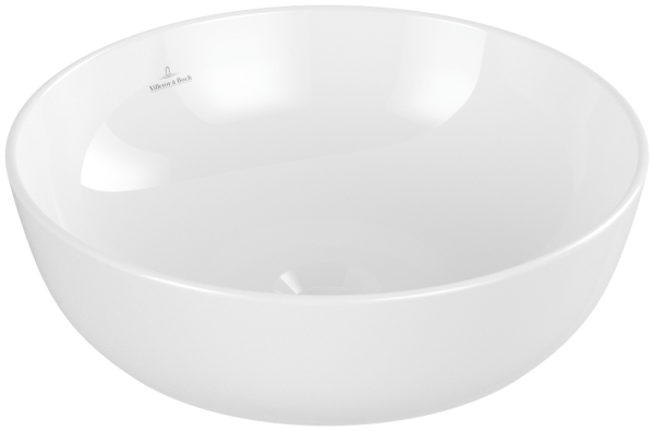 Villeroy & Boch Aufsatzwaschtisch Artis, ohne Hahnloch, ohne Überlauf, weiss CeramicPlus