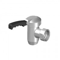 KWC Entleerhahn für KWC Entleerhahn für Kochkessel Gastro ganzchrom, 1 1/4"