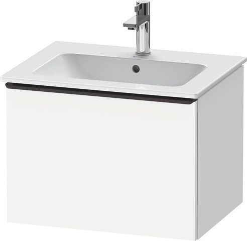 Duravit D-Neo Waschtischunterbau wandhängend Weiß Matt 610x462x440 mm - DE42610BD180000