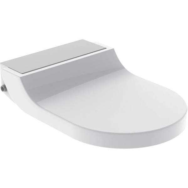 Geberit Geberit AquaClean Tuma Comfort WC-Aufsatz Edelstahl gebürstet, 146270FW1