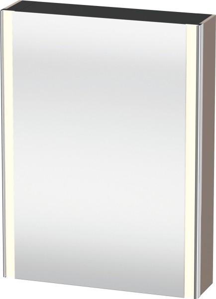 Duravit XSquare Spiegelschrank Basalt 600x155x800 mm - XS7111L43430000