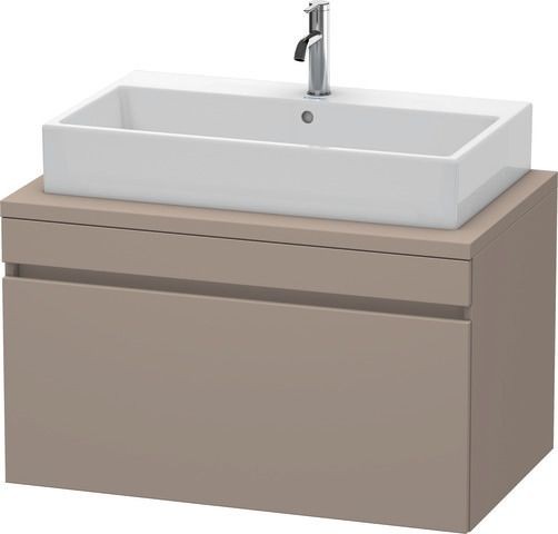 Duravit DuraStyle Konsolenwaschtischunterbau wandhängend Basalt Matt 900x548x512 mm - DS531304343