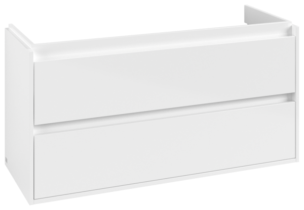 Villeroy & Boch Waschtischunterschrank Skyla C80000 1172x596x439mm 2 Ausz. Waschtisch mittig Brillia