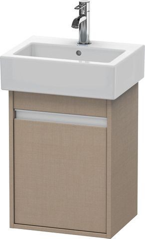 Duravit Ketho Waschtischunterbau wandhängend Leinen Matt 400x320x550 mm - KT6630R7575