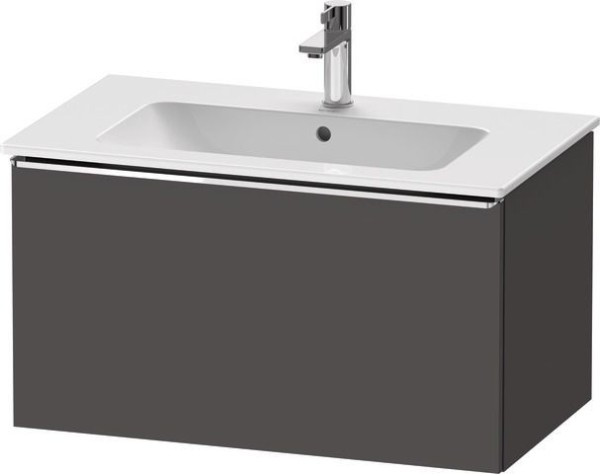 Duravit D-Neo Waschtischunterbau wandhängend Graphit Matt 810x462x440 mm - DE4262010490000